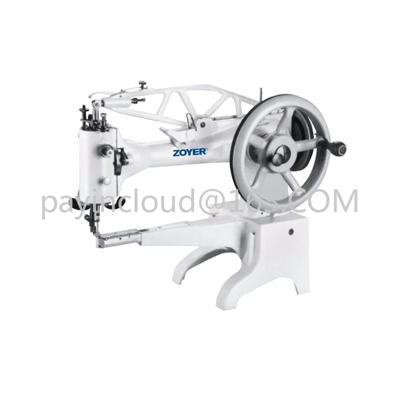 

ZY-2972 Conventional Arm Shoe Mending Machine Hand-Cranking Footwear Fixing Machine Sewing Machine Manufacturer Produced