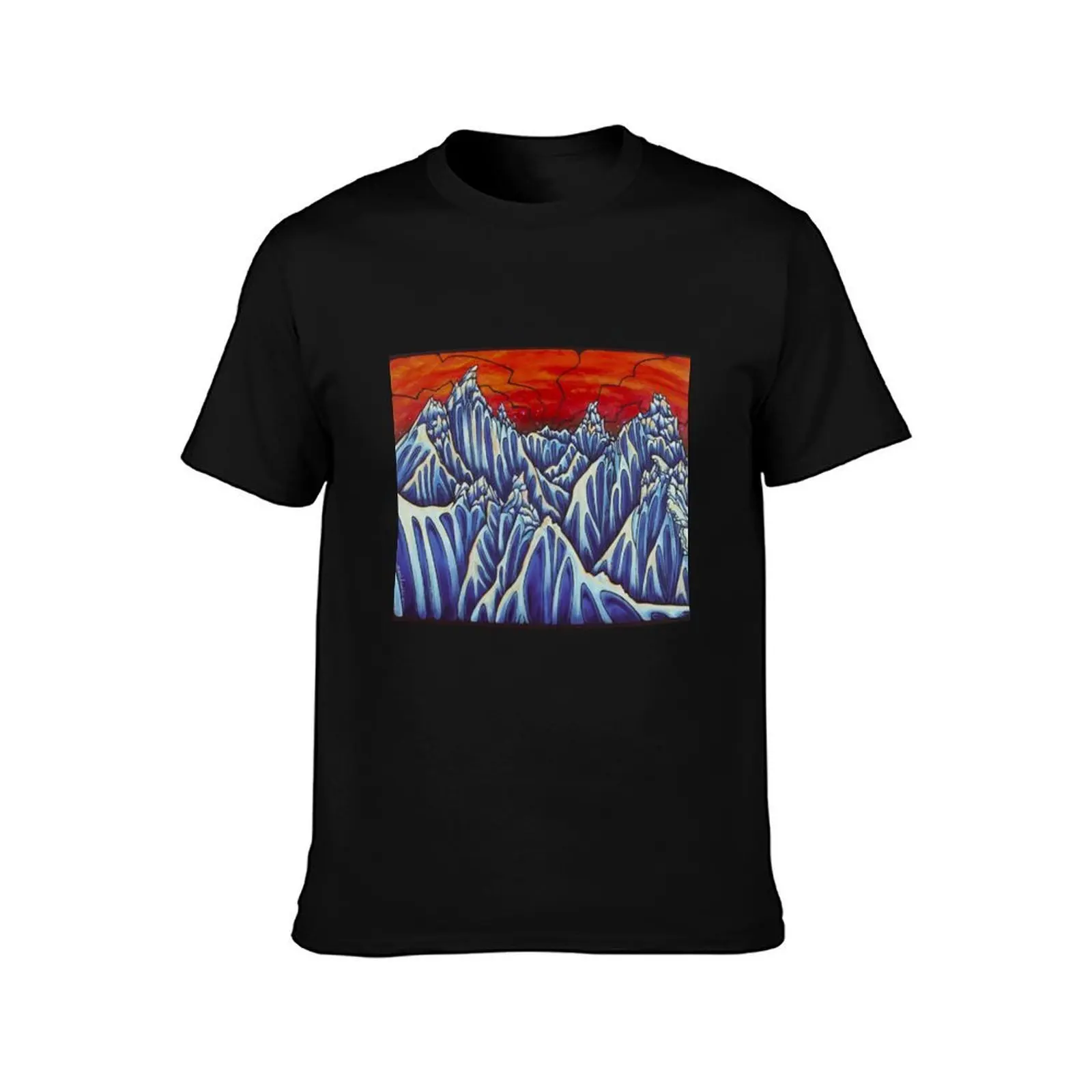 Endless Spines T-Shirt Anti-Wrinkle Short Sleeve T-Shirt