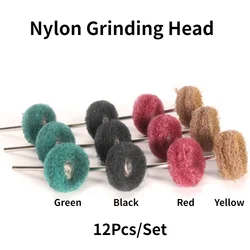 Nylon Grinding Head / Fiber Cloth Grinding Head / Mini Brush /12PCS