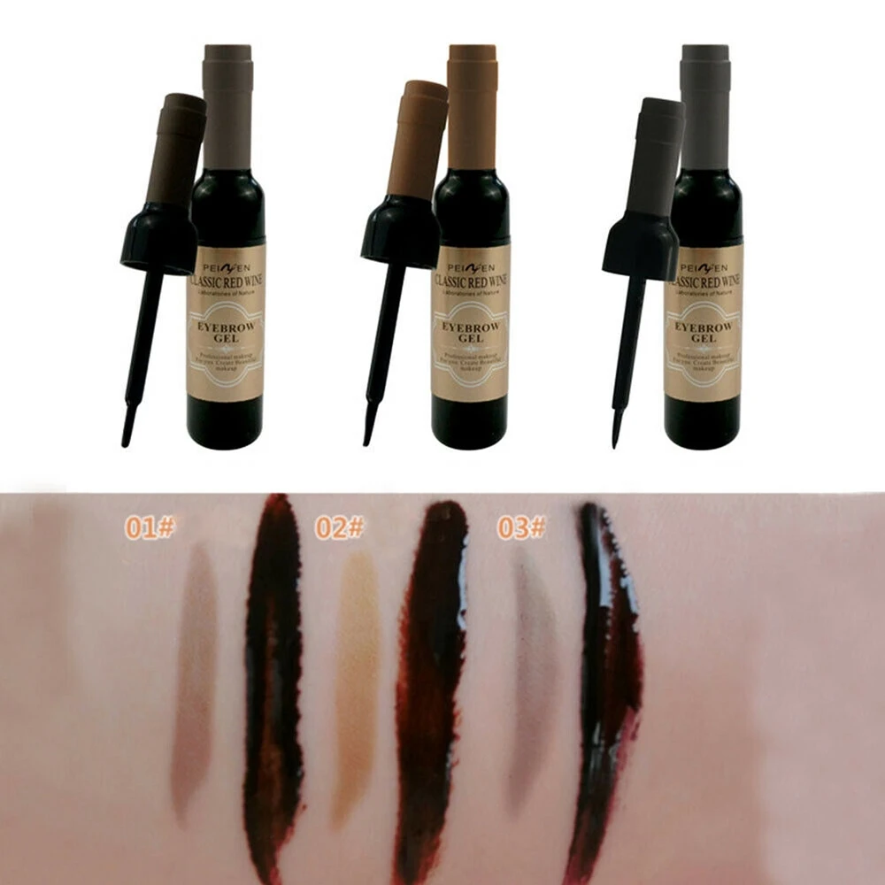 3 Color Eyebrow Enhancer Dye Permanent Eye Brow Tattoo Tint Long-lasting Waterproof Dye Eyebrow Gel Cream Make Up Cosmetic