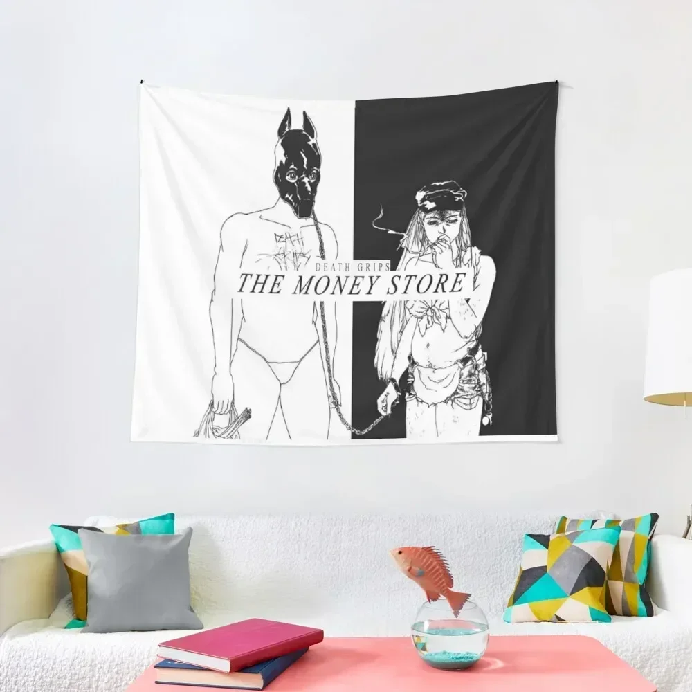 

Death Grips - The Money Store Tapestry Home Decor Accessories Decoration For Home Cute Decor Decoration Aesthetic Tapestry