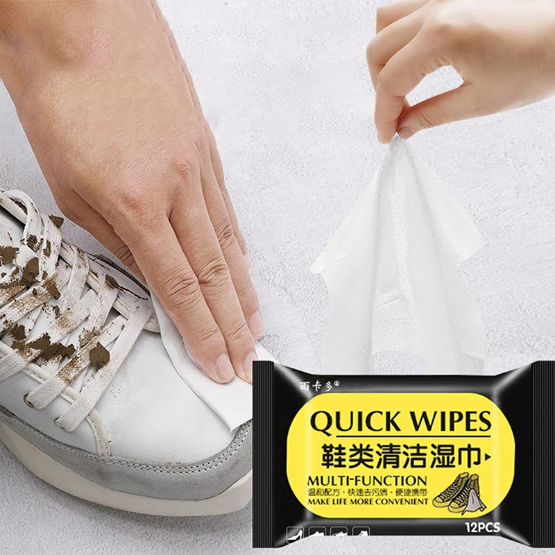 Disposable Shoe Wipes Cleaning Tools Care Shoes Useful Fast Scrubbing Clean Wipe