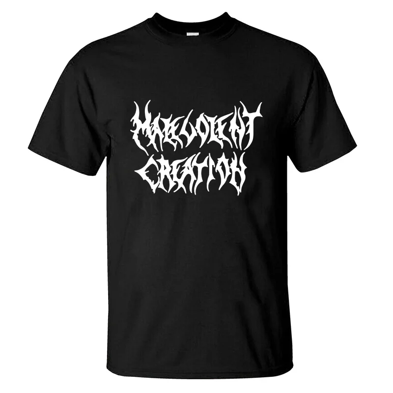 

New Malevolent Creation Death Metal Band Men Black T-shirt Size S To 3xl Men T-shirt