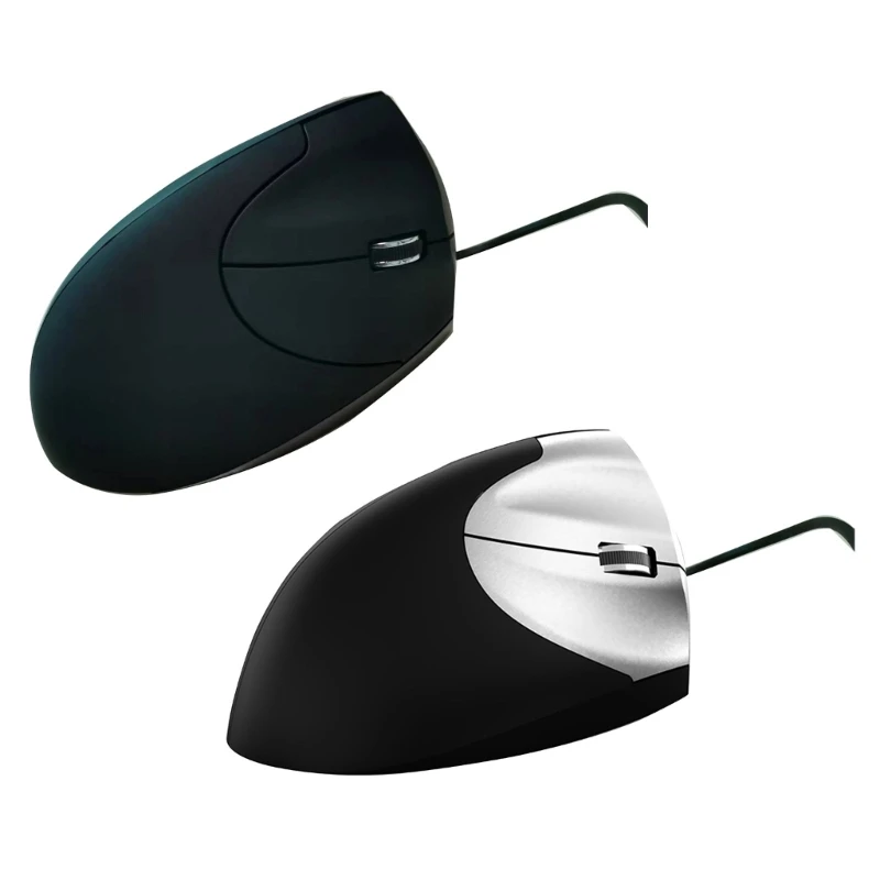 Ergonomic Vertical  Mouse Optical Wrist Healing Mouse 3 Key Buttons Mouse For Laptop PC