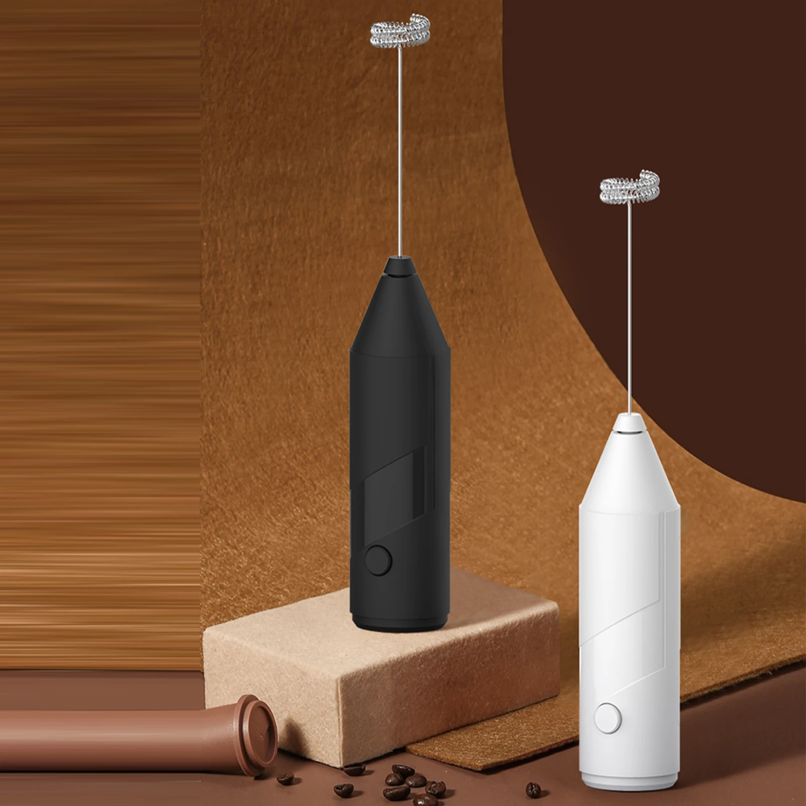 휴대용 전기 우유 거품기 라떼 커피 카푸치노 프라페 말차용 기능 계란 거품기 음료 믹서