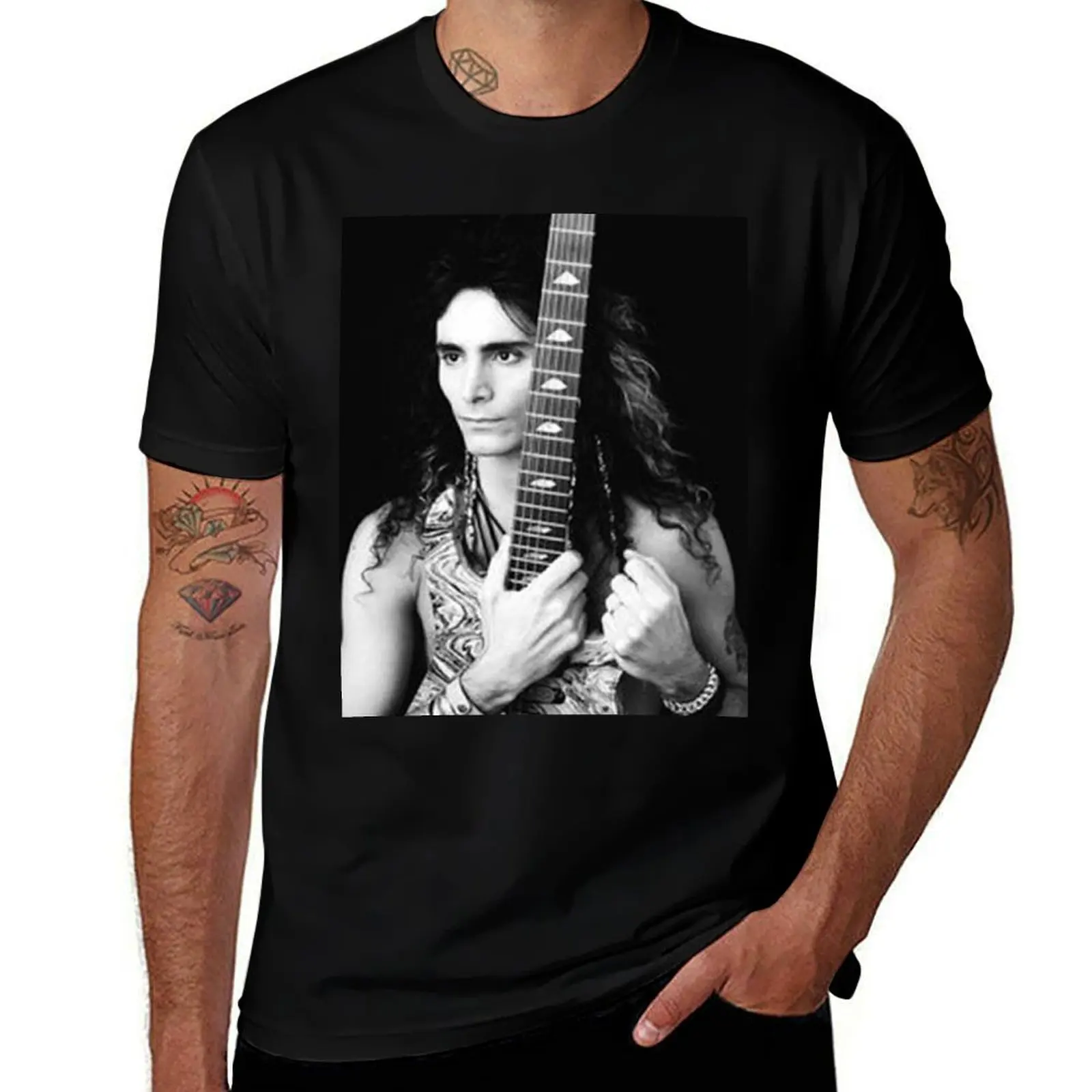 

funny tshirt Vai T-Shirt t anime Poster humor dark shirts - Steve