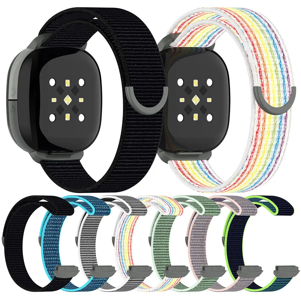 Nylon Adjustable Solo Loop Watch Band Strap For Fitbit Ace LTE, Sport Wristband Bracelet For Fitbit Ace LTE Replacement Accessor