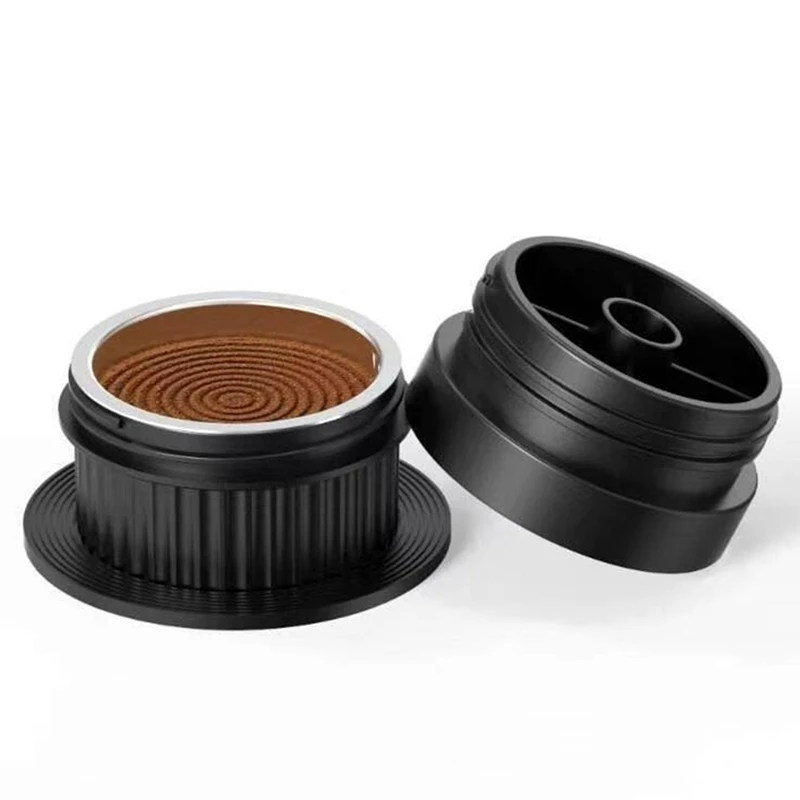 51mm Espresso Machine Pressure-Boosting Portafilter Assembly Coffee Powder & Capsule Holder for Coffee Lovers [mriae Parts]