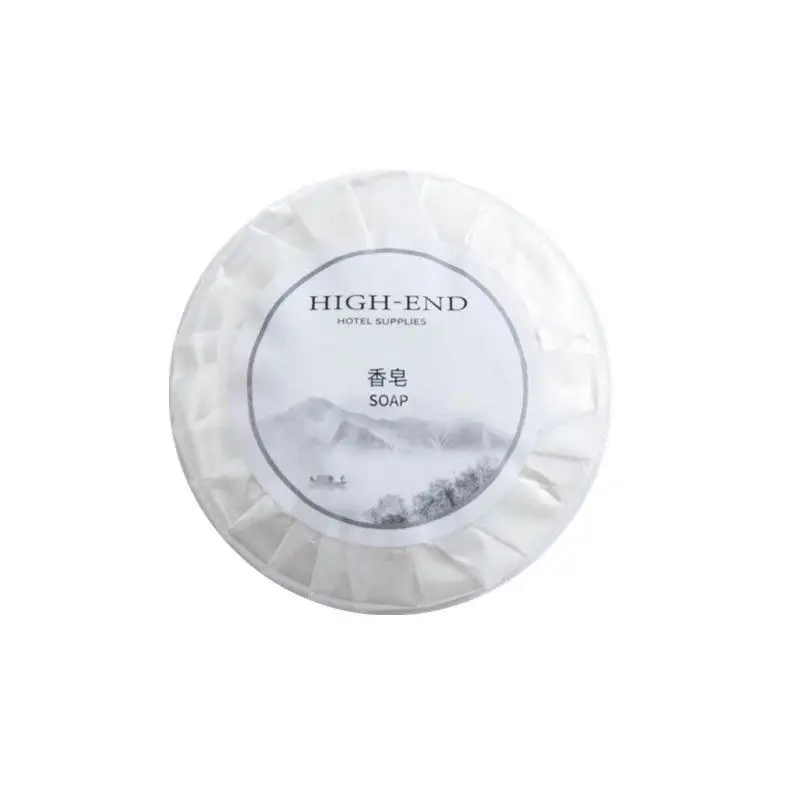 Free Shipping Fresh Travel Portable Size 10g/0.35ounce Round Soap for Hotel Supplies Wholesale Cleaning Body Hair Hand Face