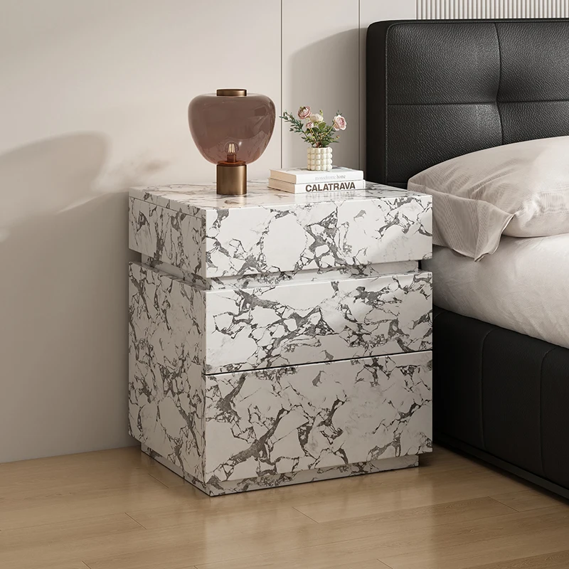 

Delicacy Creative Night Table Minimalist Design Aesthetic Display Bedside Tables Elegant Storage Table De Chevet Home Furniture