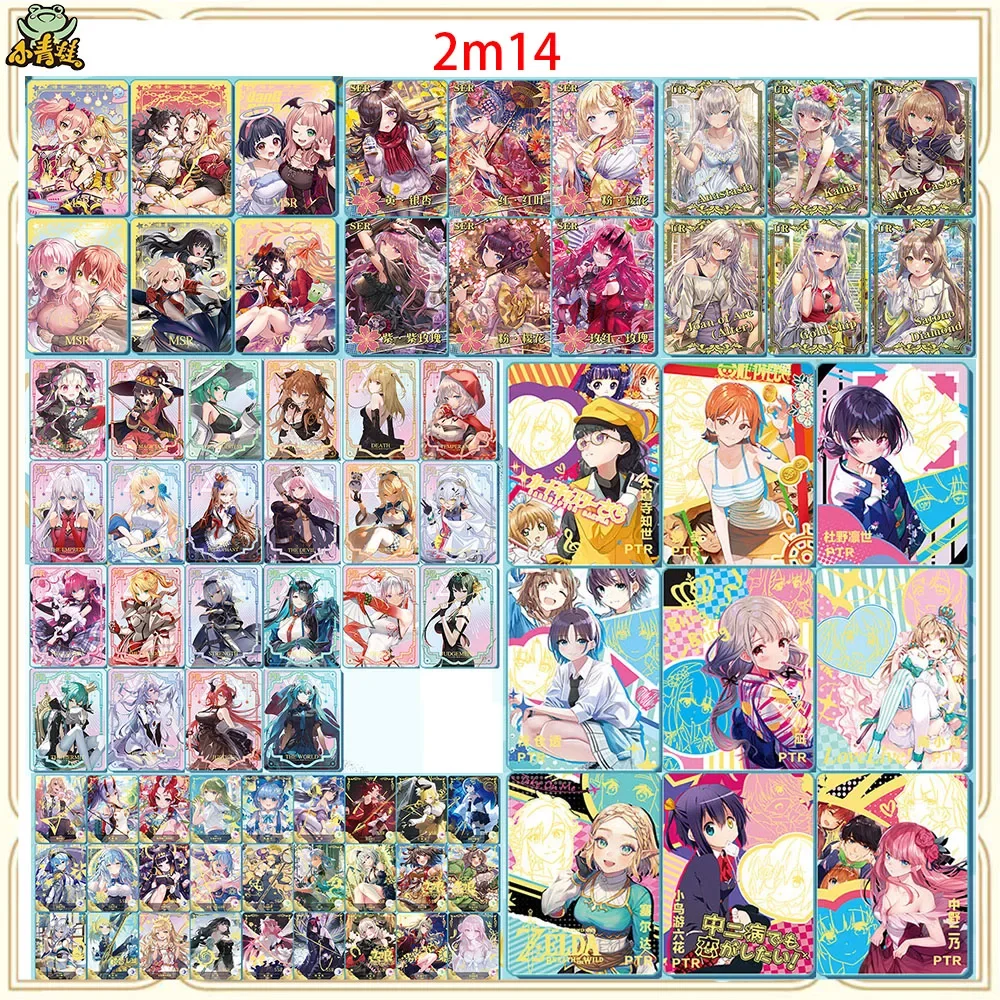 

Аниме Goddess Story 2M14 MSR PTR UR SSR SCR PR Yamato Tomoe Gozen Yor Forger Коллекционная карта Рождественский подарок на день рождения Настольная игра