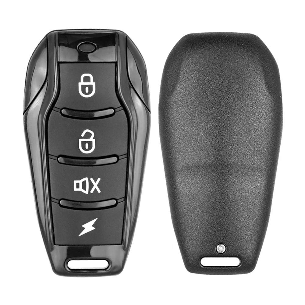 315/433Mhz Klonen Draadloze Afstandsbediening Sleutelhanger 4 Knop Elektronische Poort Afstandsbediening Universele Garagedeur poortopener