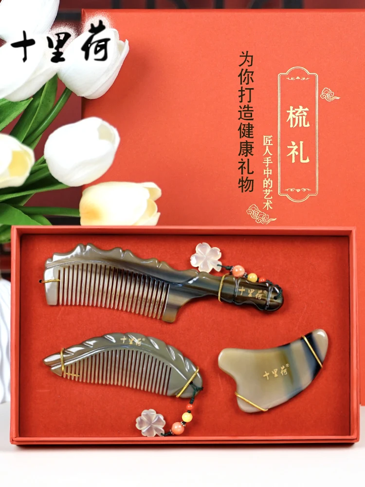 set-di-pettini-per-capelli-di-alta-qualita-per-compleanno-matrimonio-pratico-per-insegnanti-mamme-fidanzate-migliori-amiche-con-scatola-rossa-per-famiglia-viaggi-massaggio-bellezza