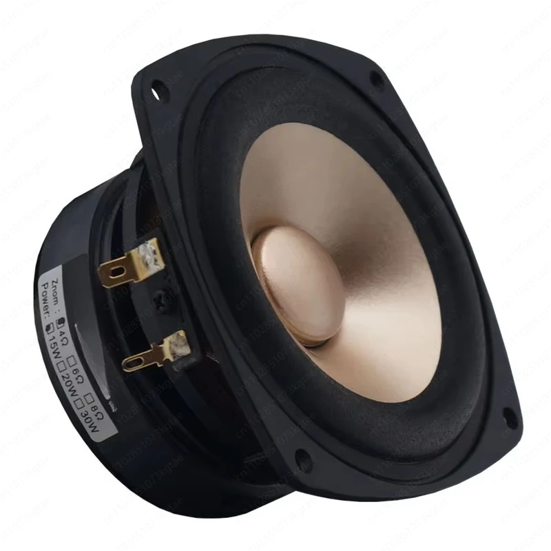 

30W 4-inch Full Range Speaker Driver Unit Tweeter Midrange Subwoofer High Power Heating Bookshelf Speaker