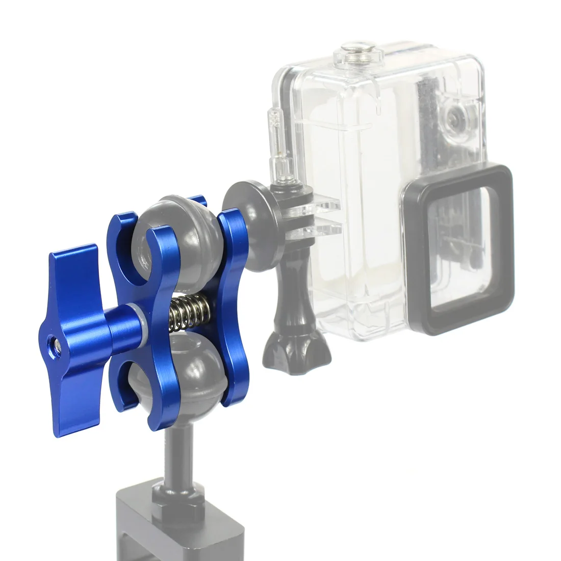 Verbesserte Schmetterling Clip Clamp Tauchen Licht Arm Ball Kopf Mount Adapter für DSLR Sport Action Video Kamera Stativ Halterung Klemme – Detail 38