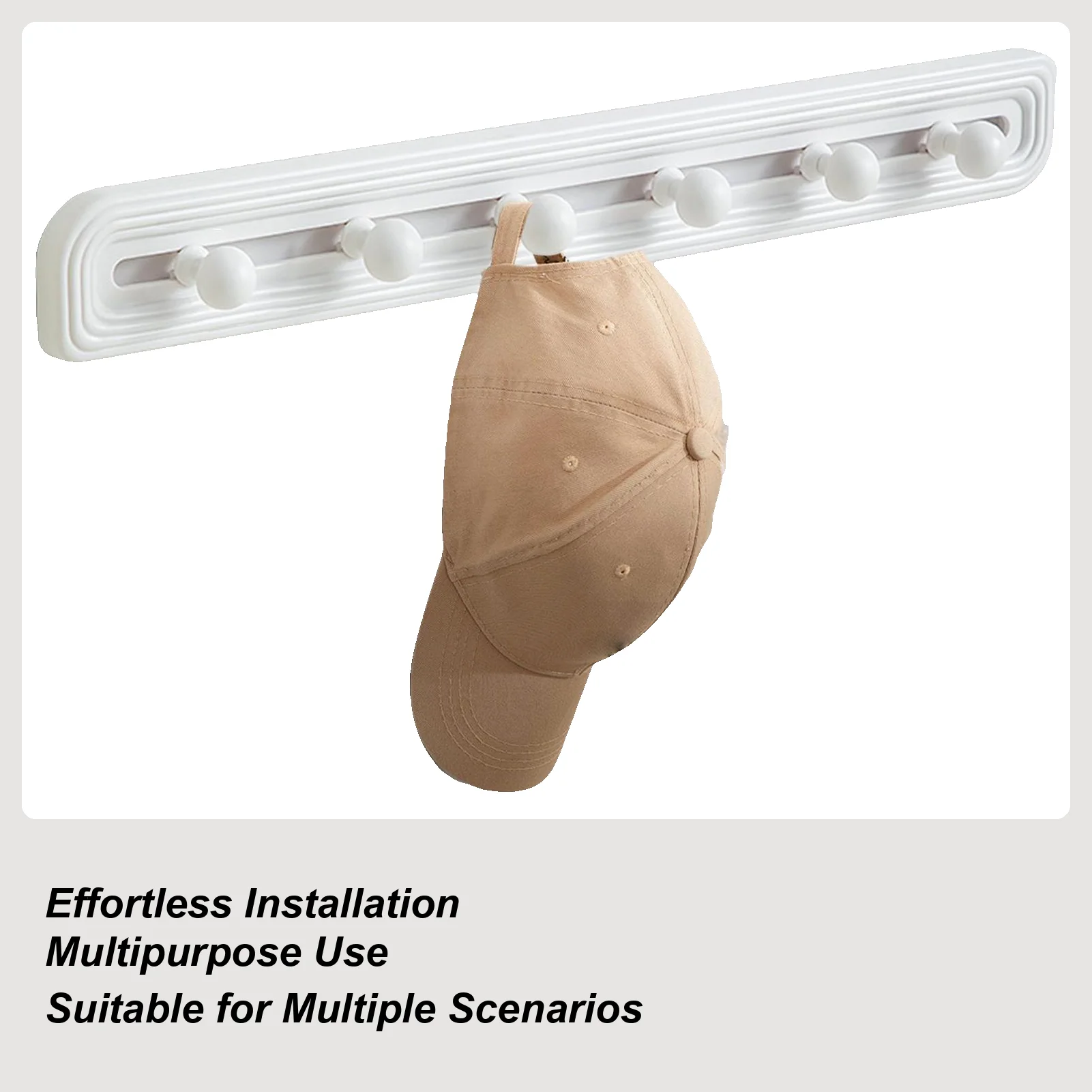 

Органайзер для ракеток Стеллаж для демонстрации теннисных ракеток Настенный органайзер для спортивного оборудования Раздвижной крючок для демонстрации энтузиастов