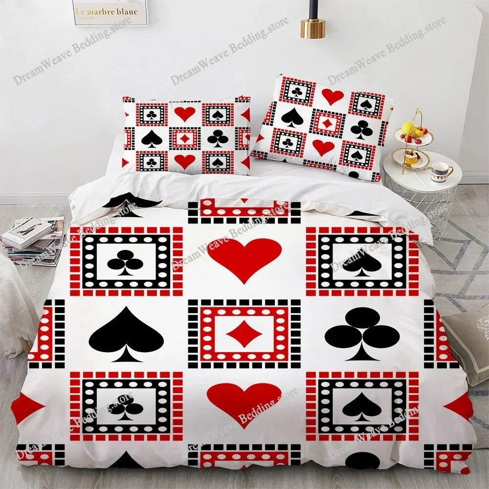 copripiumino-poker-king-queen-set-biancheria-da-letto-moderno-a-tema-carte-da-gioco-copripiumino-per-gamer-coperta-in-microfibra-per-giocatori-d'azzardo