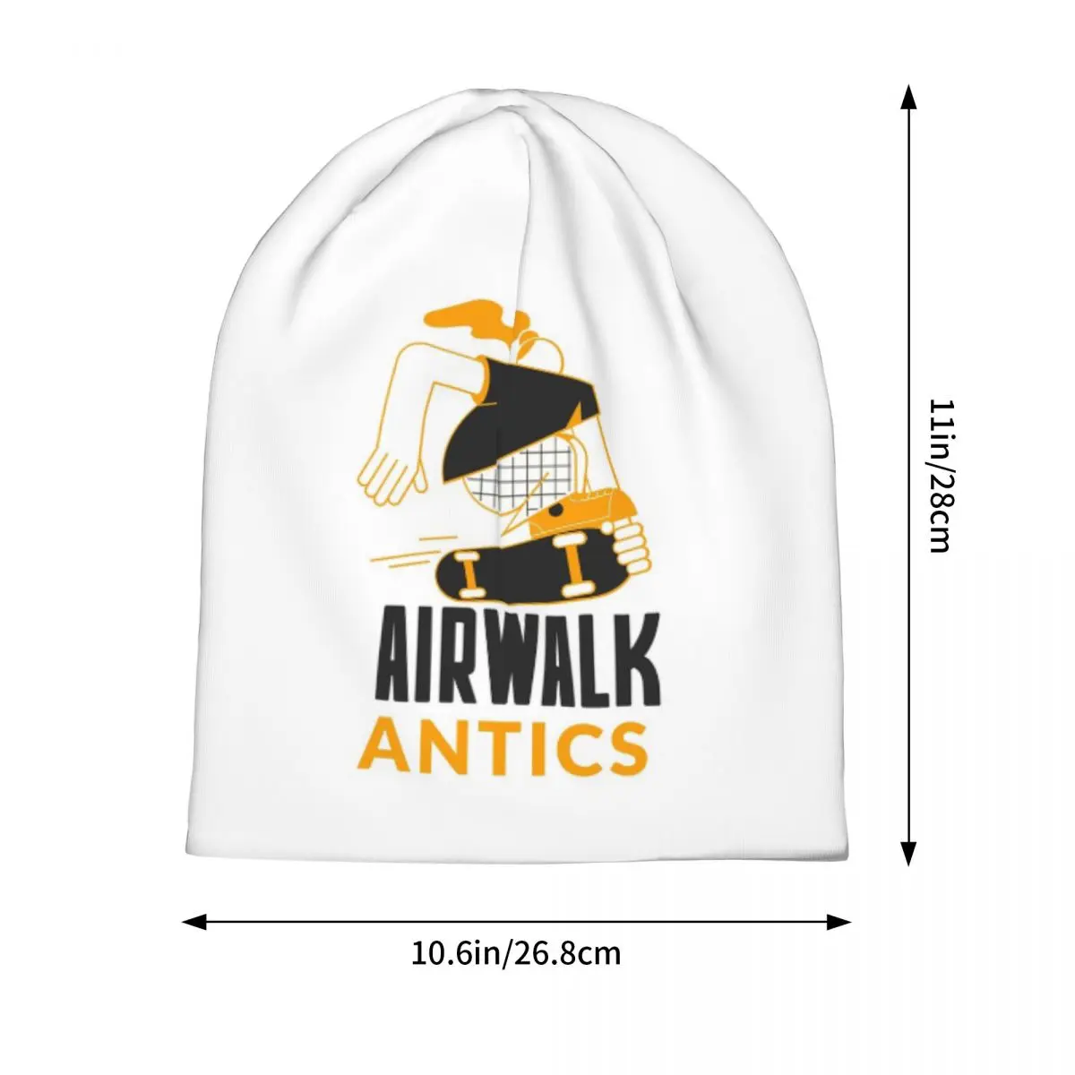 Airwalk Antics التزلج للجنسين الكبار بيني قبعات محبوك بونيه قبعة دافئة الهيب هوب الخريف الشتاء في الهواء الطلق Skullies القبعات