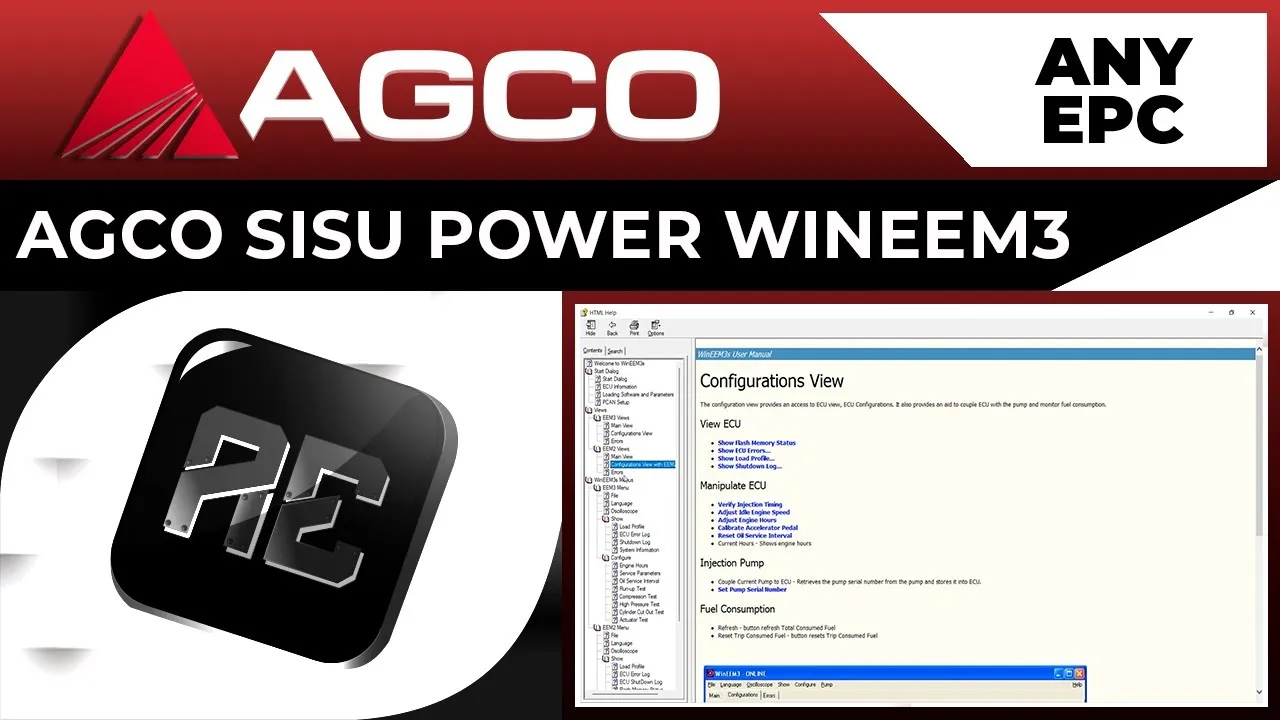 TruckEPC3 AGCO SISU Power WinEEM3 Service Tool 1.2.1.1 (WinTest) CD view 3