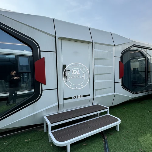 2024 공장 맞춤형 조립식 모바일 컨테이너 하우스, 고급 캡슐 컨테이너, 조립식 홈 