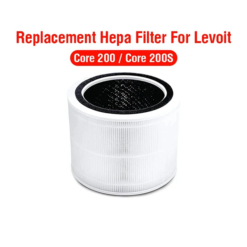 A99T 2X PM2.5 Hepa Filter For Levoit Air Purifier Core 200 Activated Carbon Filter Core 200S Air Purifier Filter view 4