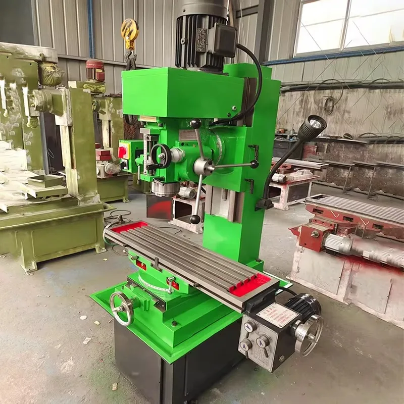 ZX50C 220V Automatic Milling Drilling And Feeding Machine With MT4 Spindle Taper Featuring Core Motor Component