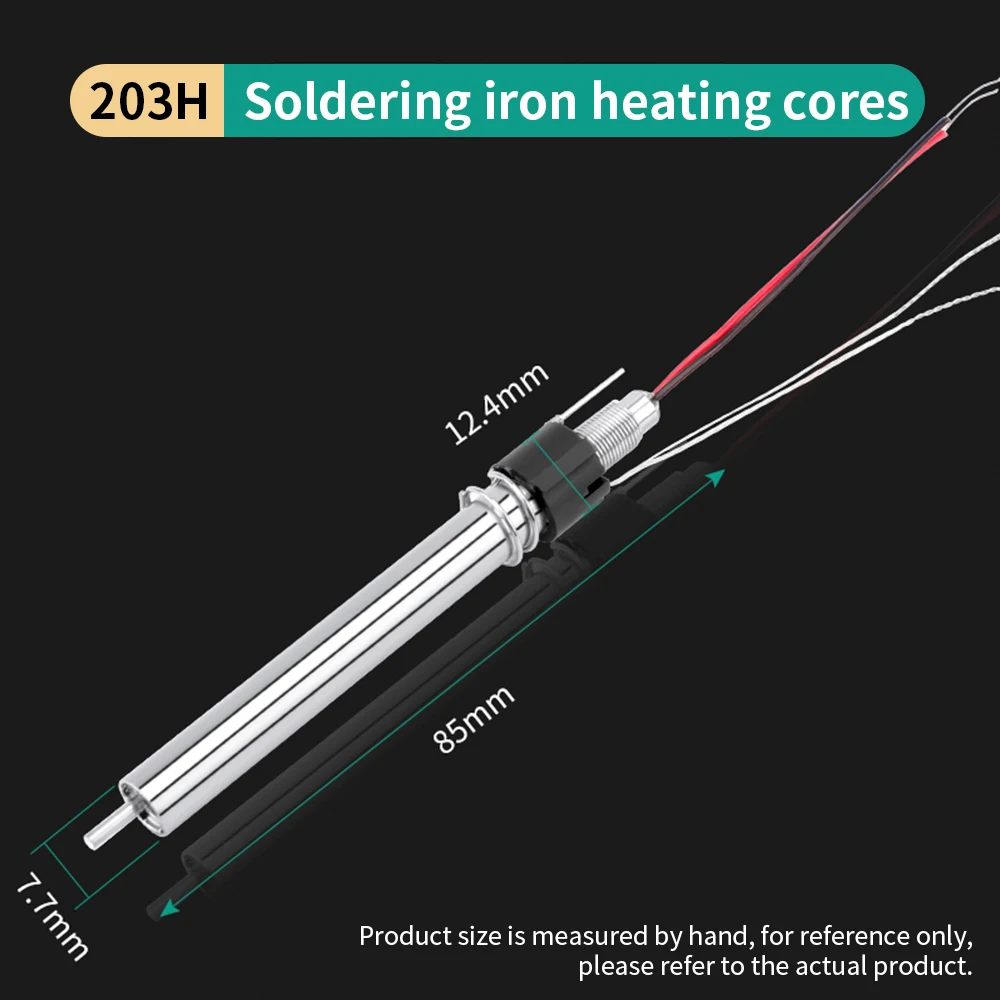 LUXIANZI 203H/205H Soldering stations Replacement Core 90W/150W Electric Solder iron handle Vortex Heating Core Weld Repair Tool