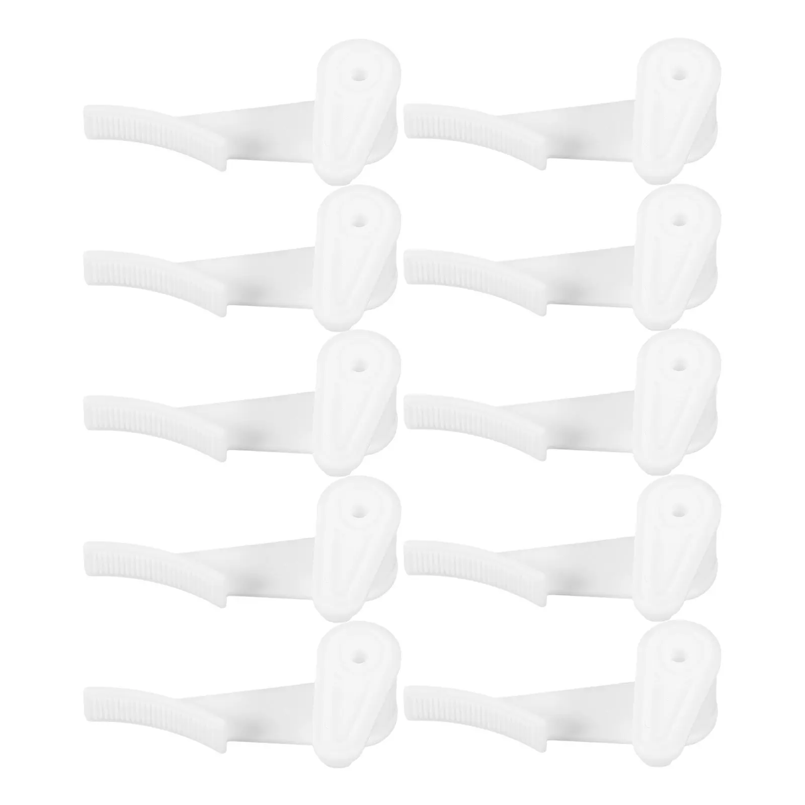 

10Pcs Ceiling Light Fixture Clips Universal Lampshade Holder Clip Flush Mount Fixed Buckle Accessories Secure Fastening