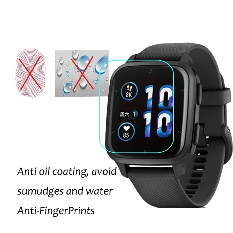 Hydrogel Film for Garmin Venu SQ 2 Screen Protector Film for Garmin Venu SQ / SQ 2 Protector Film Foil