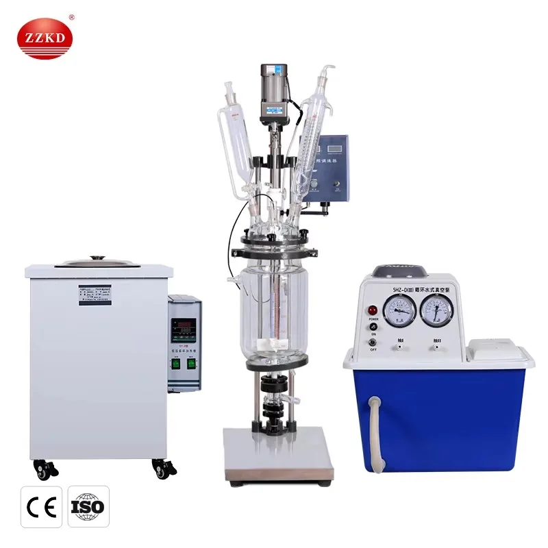 

Glass Reactor Jacketed Glass Reactor Lab Vacuum Distillation Glass Reactor