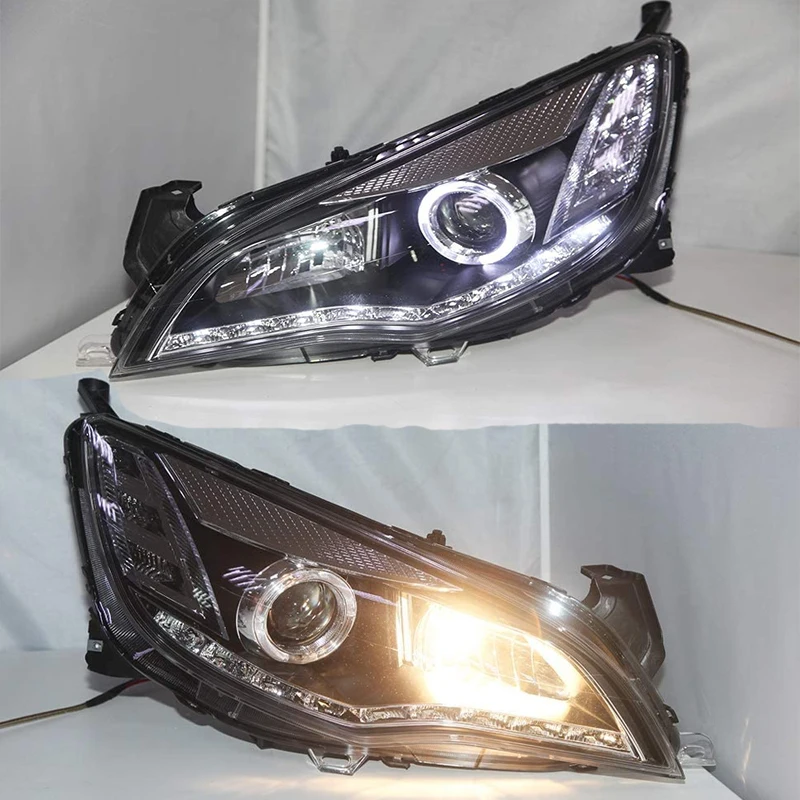 For Buick Excelle XT Opel Astra LED Headlight With Bi Xenon Projector Lens 2010 To 2013 Year