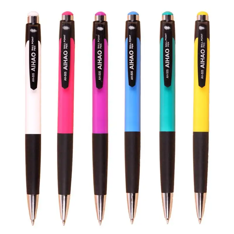 12pcs Blue Color Ballpoint Pen 0.7mm Roller Ball Classic Office Stationery School Supplies  School Supplies