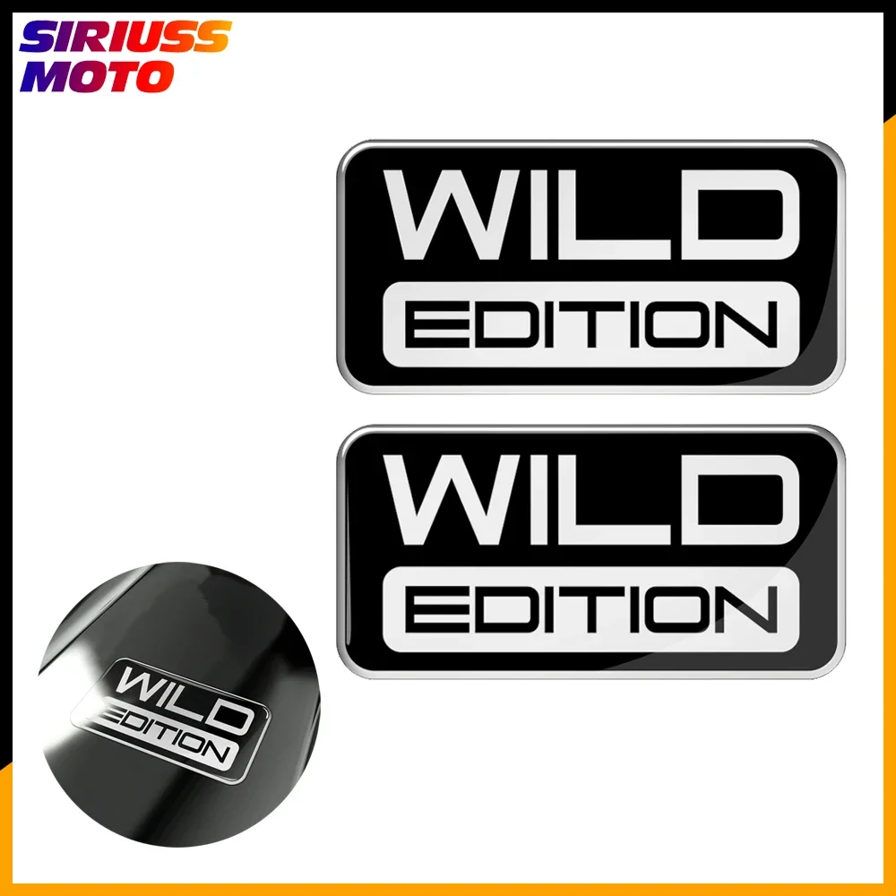 

3D наклейка на мотоцикл из смолы, наклейка Wild Edition для BMW Suzuki Aprilia Ducati Triumph Yamaha, наклейки