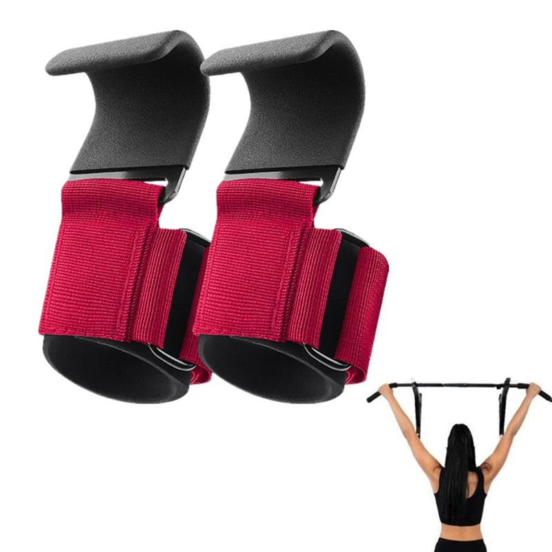 

Hot Sale Fitness Weightlifting Palm Guard Pull-up Wrist Hook Horizontal Bar Sports Equipment Strength Training Hand Assist Hook