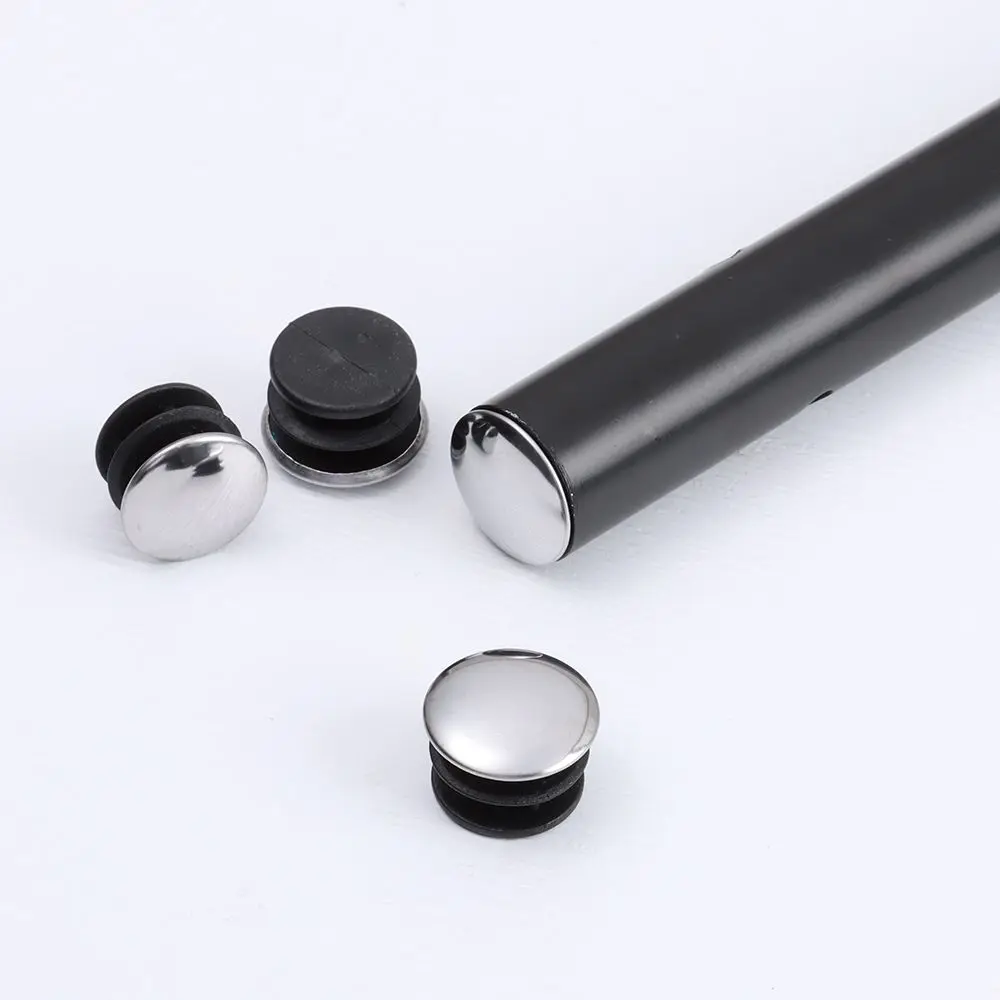 5/10Pcs Convenient Floor Protectors Non-slip Steel Pipe Tube Dust Cover Blanking End Caps Furniture Leg Plug