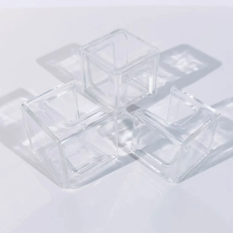 Q39E Plastic Billiard Chalk Powder Box Clear Storage Shell Billiard Chalk Storage Box