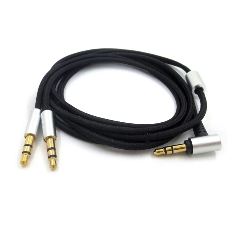 Cable Replacement Aux Cord Gold Plate for DENON AH-D7100 7200 D600 D9200 D46B