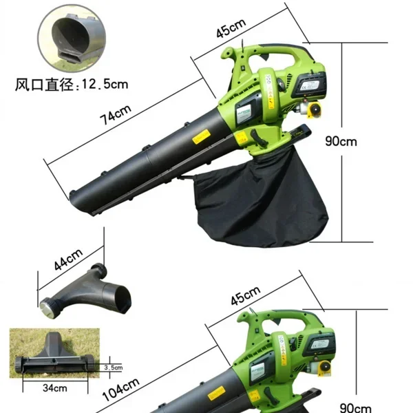 

Leaf Suction Machine Golf Course Deciduous Sweeper Machine Lawn Dust And Sundries Suction Machine For Sale