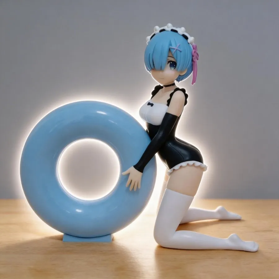 

Collectible Re:Zero - Starting Life in Another World Rem Figure 13cm Anime Collection Toy for Fans
