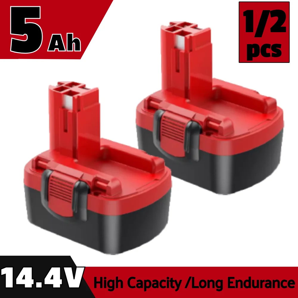Für BOSCH 14,4-V-Akku für Elektrowerkzeuge, passend für BAT038, BAT040, BAT140, PSR 14,4VE-2, GSR 14,4V, GDS, 35614, BAT041 – Ersatzakku.