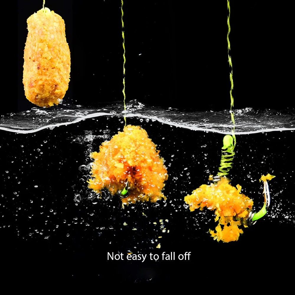 10/20 قطعة عالية الكربون الصلب الربيع خطاف الصيد الشائكة قطب الكارب انفجار مزدوجة الأسماك الكارب الينابيع السنانير مع خط الملحقات