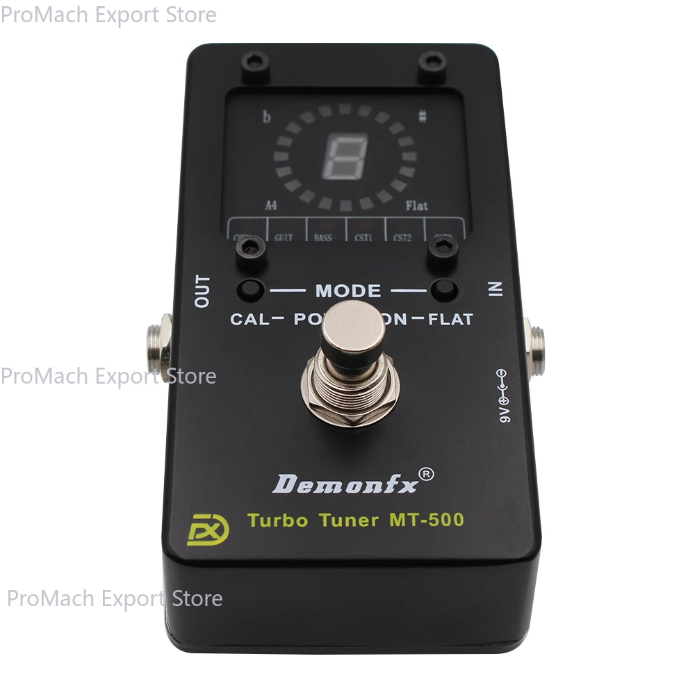 New High precision, high accuracy ,Demonfx Turbo Tuner MT-500 Strobe Tuner Guitar Bass For All Instruments High quality