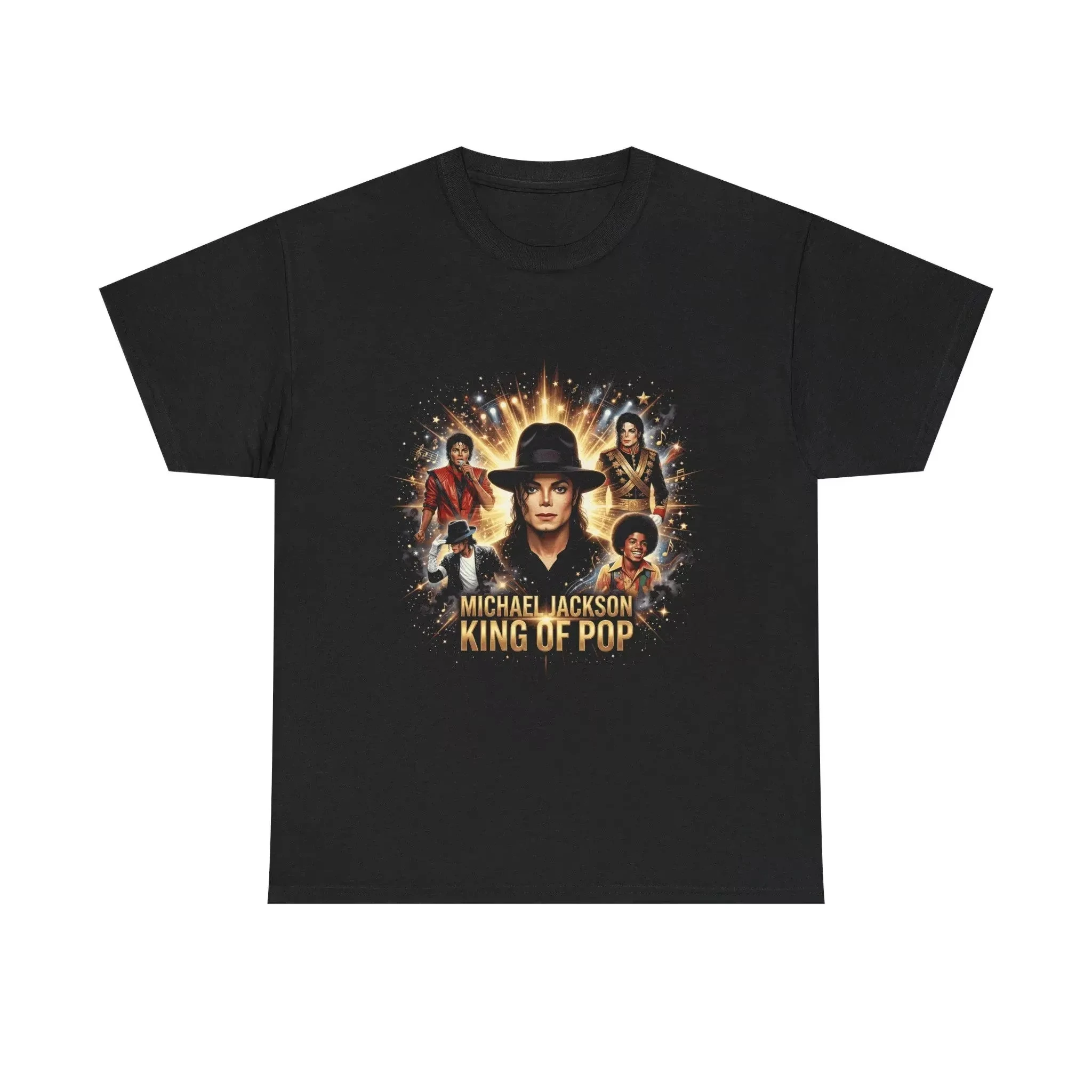 Mystery Stage MJ Michael Jackson T-Shirt Cotton Graphic Tee Men Women Summer Streetwear