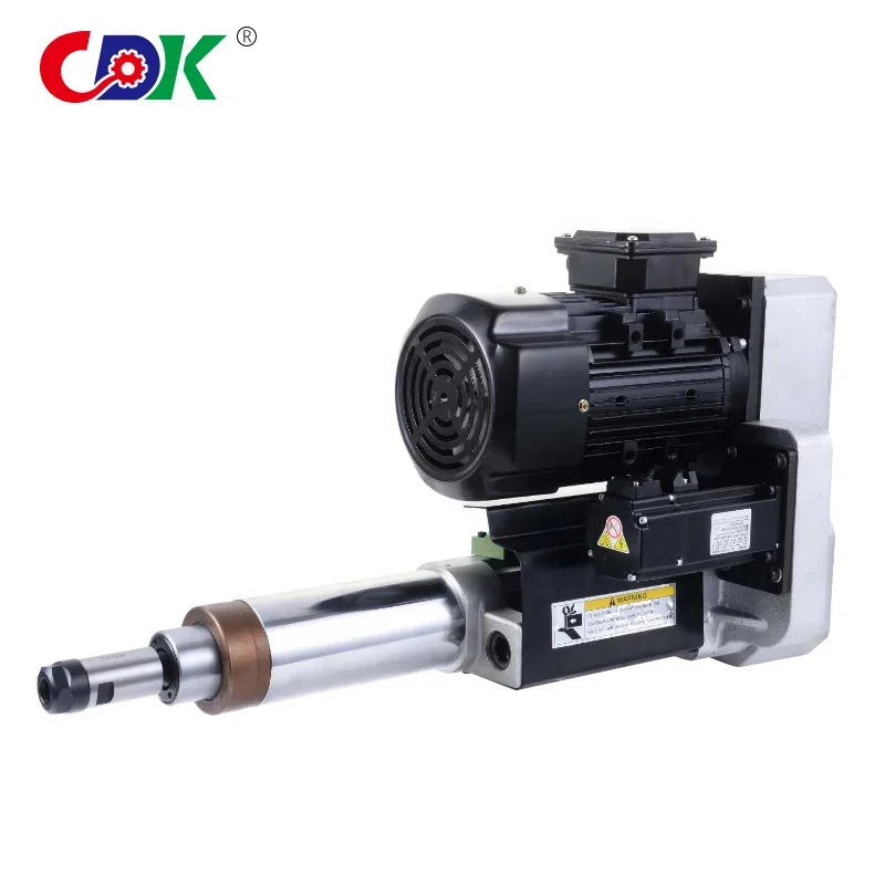 Hot Selling 0.75kw Power Servo Motor Drilling Tapping Spindle Power Head Unit Drill Press Automatic Castings Drilling Machine