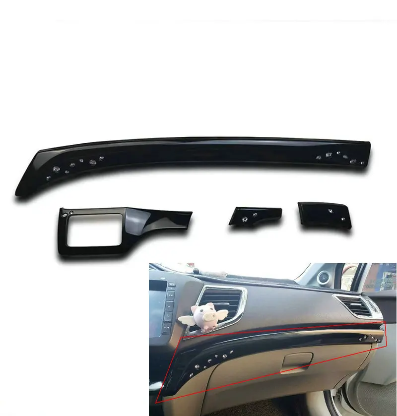 08Z03-TS6-900 Applicable to Civic 2012-2015 Center console interior Interior panel decorative strip