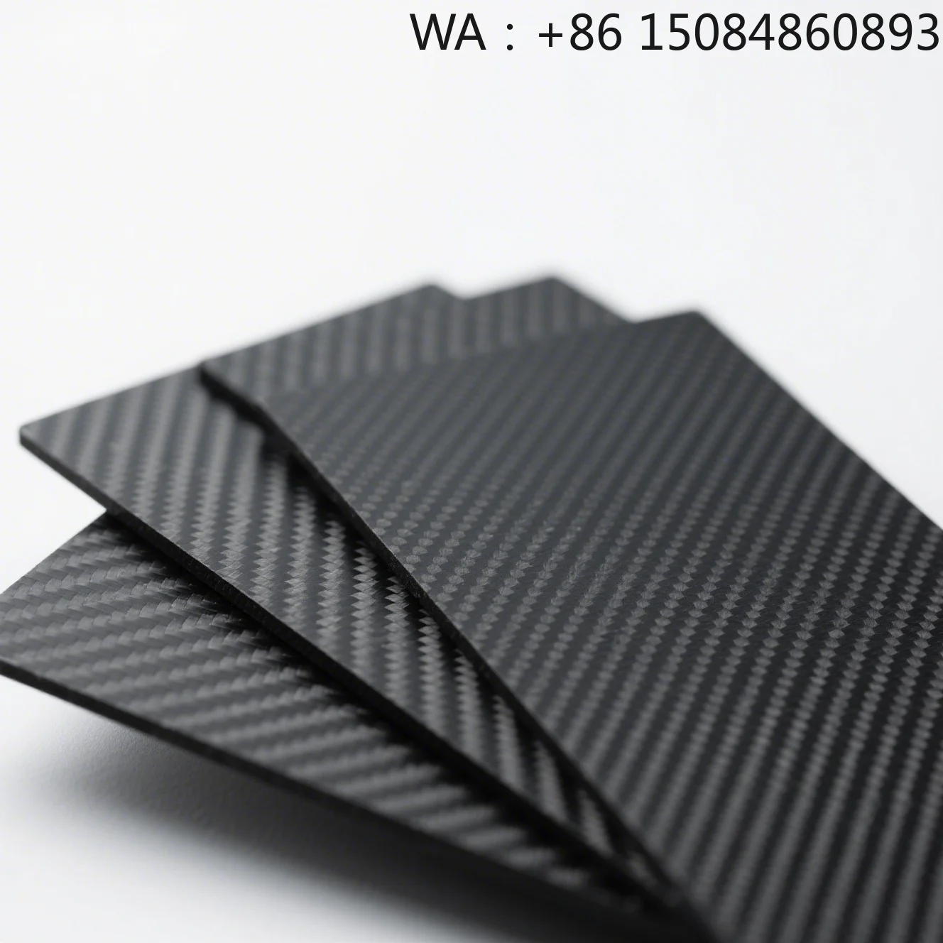 

1mm Custom Laminated Carbon Fiber Sheet Board Black Glossy Matte High Strength Lightweight Industrial Structural Plates