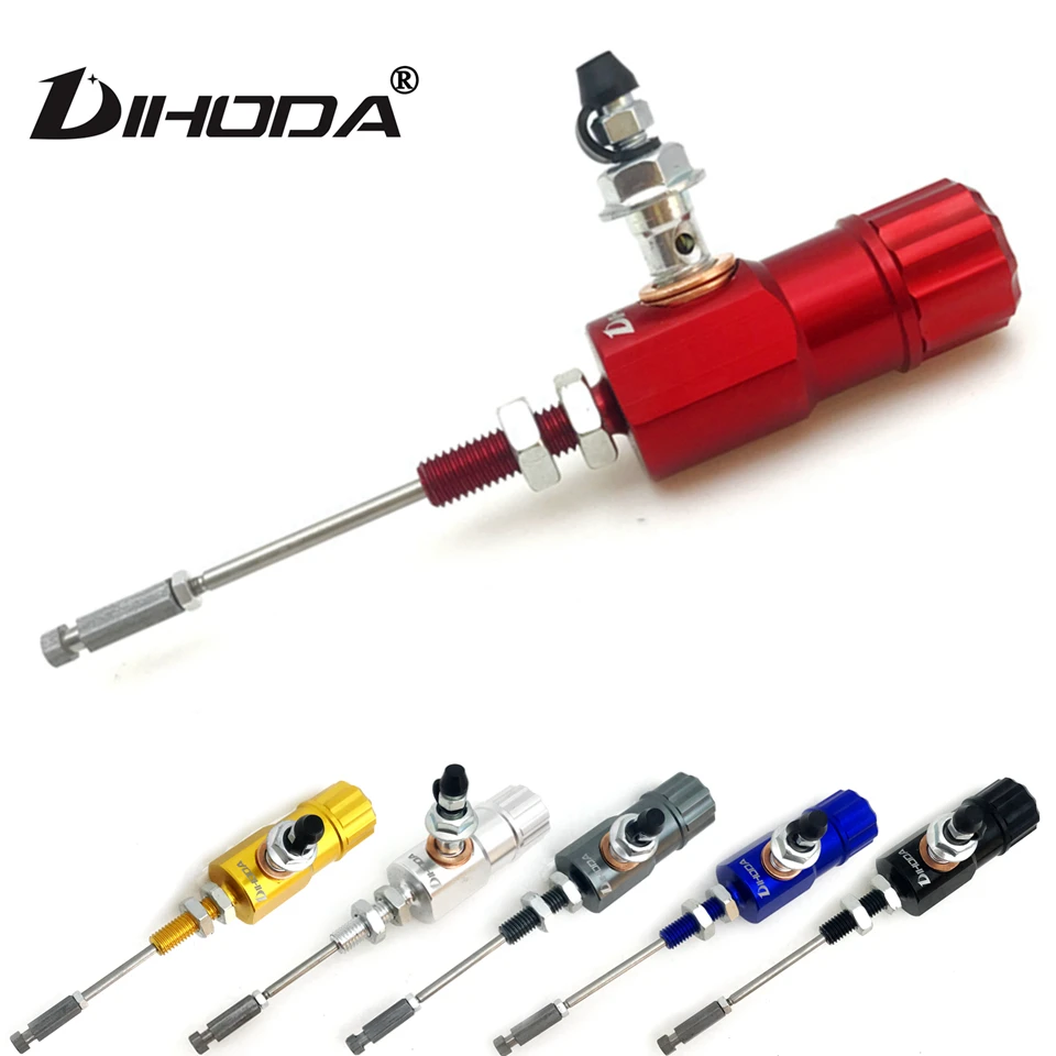 DIHODA Motorcycle performance hydraulic brake clutch master cylinder rod system performance efficient transfer pump same Adelin