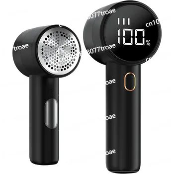 디지털 디스플레이 휴대용 대용량 헤어 볼 트리머, 휴대용 6 날 스틸 나이프