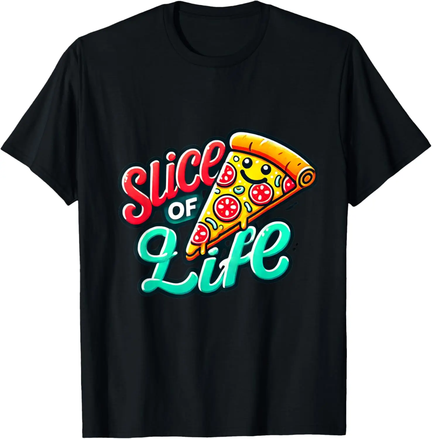 

Футболка Slice of Life с рисунком пиццы Футболка