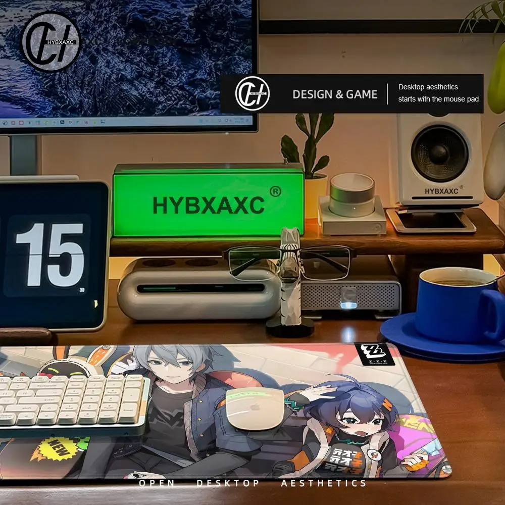 Zenless Zone Zero Zhu Yuan Table mat mouse pad High definition Desktop games XXL Desktop Large games size accessories mouse pad